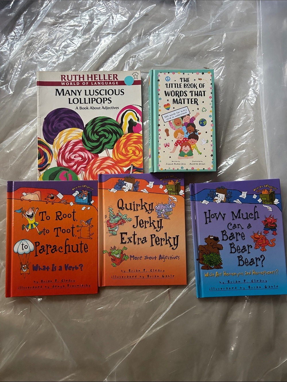Children's Educational Books - Parts of Speech and Vocabulary